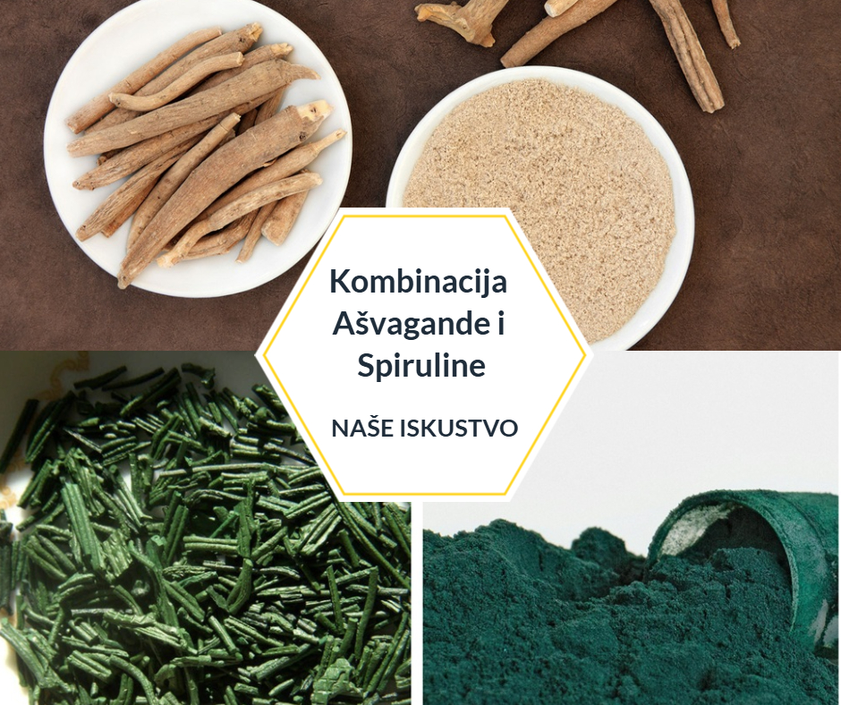 Kombinacija Ašvagande i Spiruline
